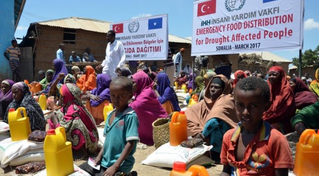 İHH'dan 9 bin Somaliliye acil yardım