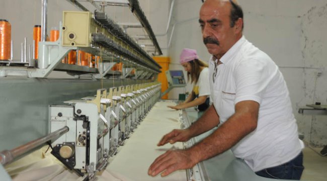 Çin'den dönüp memleketi Nusaybin'e fabrika kurdu