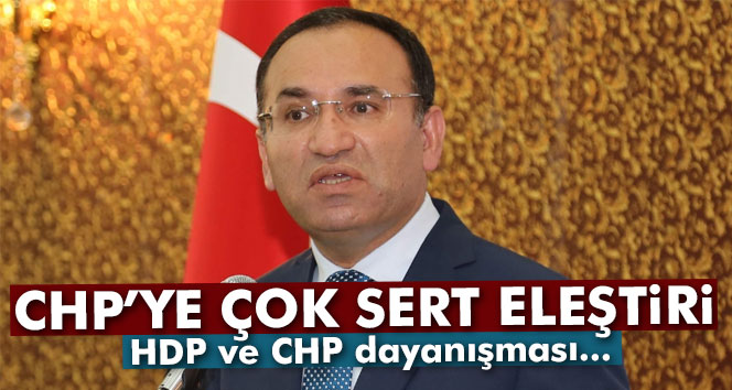 Adalet Bakanından CHP'ye çok sert eleştiri