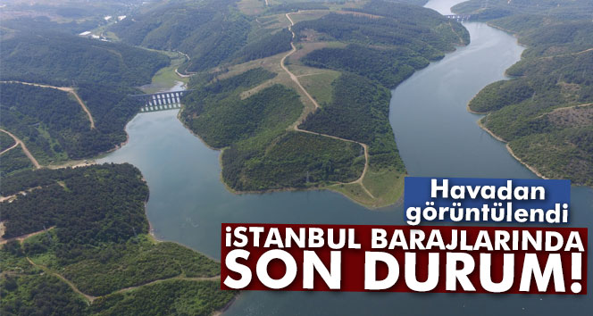 Alibeyköy Barajı'nda doluluk oranı yüzde 75